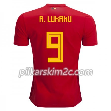 Koszulka Belgia R.Lukaku 9 Główna Mistrzostwa Świata 2018 - Koszulki Piłkarskie